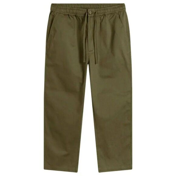 Universal Works Other - Universal Works Hi Water Twill Trousers - Dark Olive